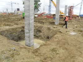 prace nad esplanadą