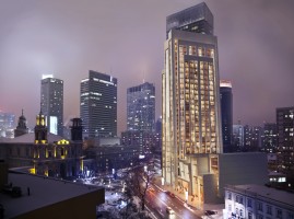 wizualizacje Biurowiec w miejscu Teatru Żydowskiego