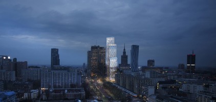wizualizacje I-Tower Rondo ONZ Warszawa