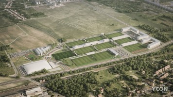 wizualizacje Wrocławskie Centrum Sportu