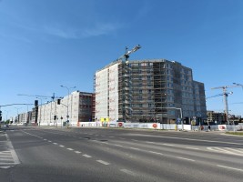zdjęcie z budowy Dzielnica Mieszkaniowa Metro Zachód