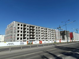 zdjęcie z budowy Dzielnica Mieszkaniowa Metro Zachód