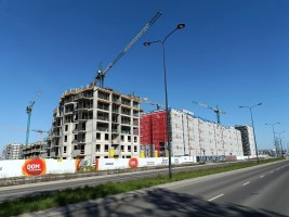 zdjęcie z budowy Dzielnica Mieszkaniowa Metro Zachód