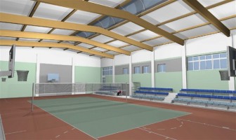 zdjęcie Sala gimnastyczna przy Zespole Szkół w Kruchowie