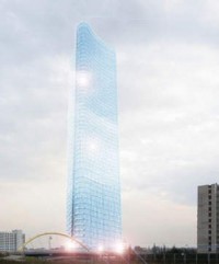 wizualizacje LC Corp Tower