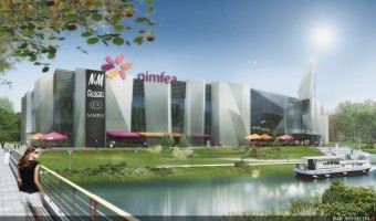wizualizacje Centrum Handlowe Nimfea
