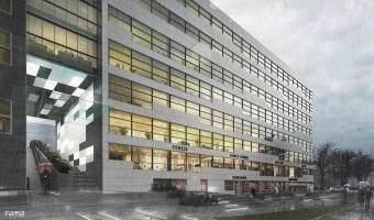 wizualizacje Biurowiec Pin Park