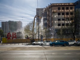 wyburzanie budynku pod realizację inwestycji