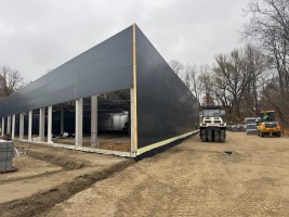 zdjęcie z budowy Smart Park Kętrzyn