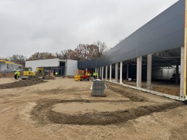 zdjęcie z budowy Smart Park Kętrzyn