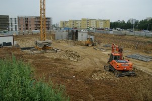 zdjęcie z budowy Osiedle Europejskie