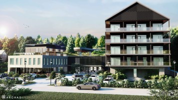 wizualizacje Kompleks hotelowo-konferencyjno-rekreacyjny Stary Groń