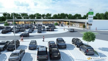 wizualizacje Retail Park Radom