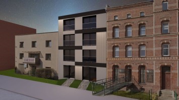zdjęcie z budowy Apartamenty Szeroka 46
