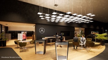 zdjęcie z budowy [Lasocice] Salon samochodowy Mercedes-Benz