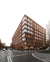 wizualizacje Budynek hotelowy Kolejowa