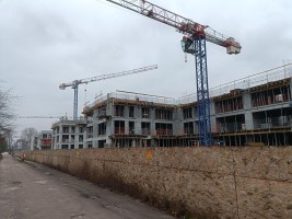 zdjęcie z budowy Osiedle Juu