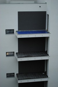 trwają prace na klatkach schodowych i tarasach