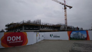 zdjęcie z budowy Osiedle Urbino