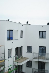 trwają prace na klatkach schodowych i tarasach