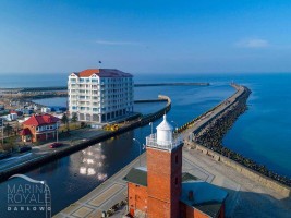 zdjęcie z budowy Marina Royale