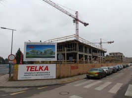 zdjęcie z budowy Osiedle Kwintet