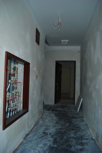 trwają prace na klatkach schodowych i tarasach