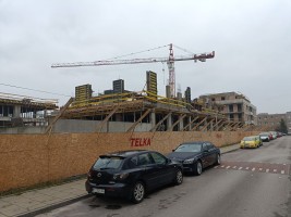 zdjęcie z budowy Osiedle Kwintet