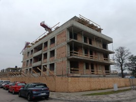 zdjęcie z budowy Osiedle Kwintet