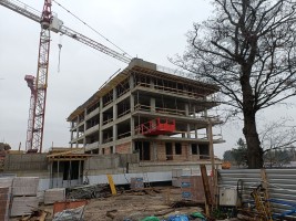 zdjęcie z budowy Osiedle Kwintet