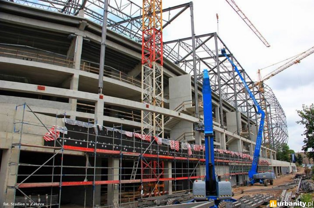 zdjęcie wykonane przez spółkę Stadion w Zabrzu