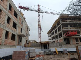 zdjęcie z budowy Osiedle Kwintet