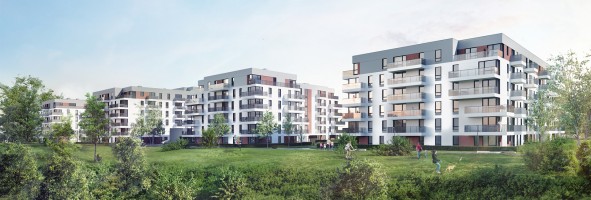 zdjęcie z budowy Panorama Wiślana
