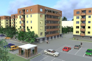 zdjęcie z budowy Osiedle Orzechowe