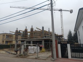 zdjęcie z budowy Chorągwi Pancernej 16