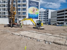 zdjęcie z budowy Aquapark