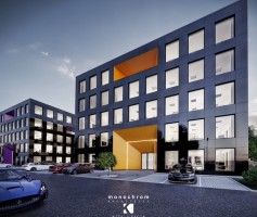 zdjęcie z budowy Business Park Żory