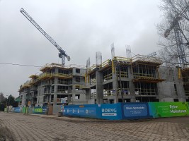 zdjęcie z budowy Osiedle Rytm Mokotowa