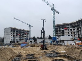 zdjęcie z budowy Osiedle Rytm Mokotowa