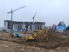 zdjęcie z budowy Osiedle Rytm Mokotowa