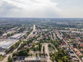 widok na przyszłe osiedle