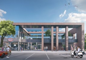 wizualizacje Biurowiec Dr. Oetker