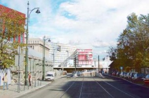 wizualizacje Biurowce Rondo Mogilskie