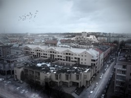 wizualizacje Budynek na Placu Garncarskim