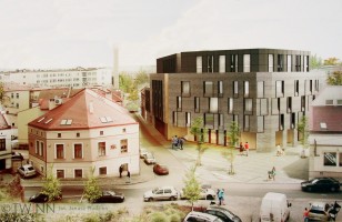 wizualizacje Budynek na Placu Garncarskim