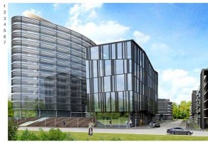 wizualizacje Kompleks biurowo-mieszkalno-konferencyjny z hotelem