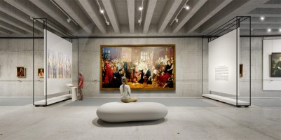 zdjęcie z budowy Muzeum Książąt Lubomirskich