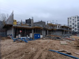 zdjęcie z budowy Osiedle NU! Warszawa Wola