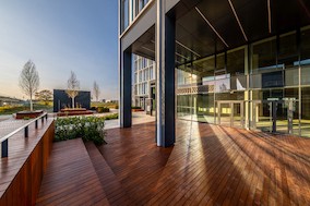 zdjęcie z budowy Airport City Gdańsk