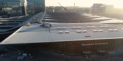 zdjęcie z przebudowy Dworzec Zachodni
